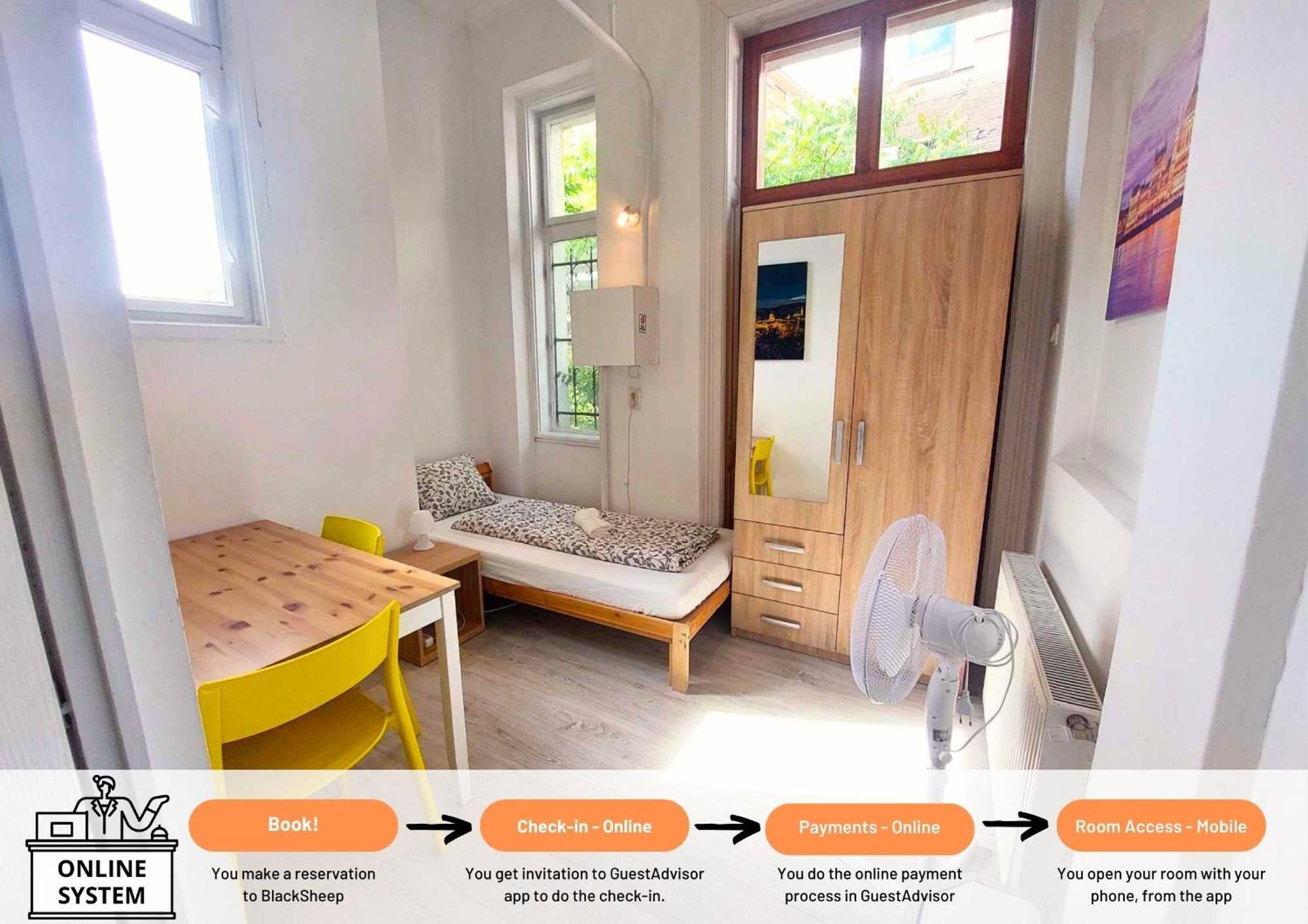 Goodmo Budapest Smart Rooms Eksteriør billede