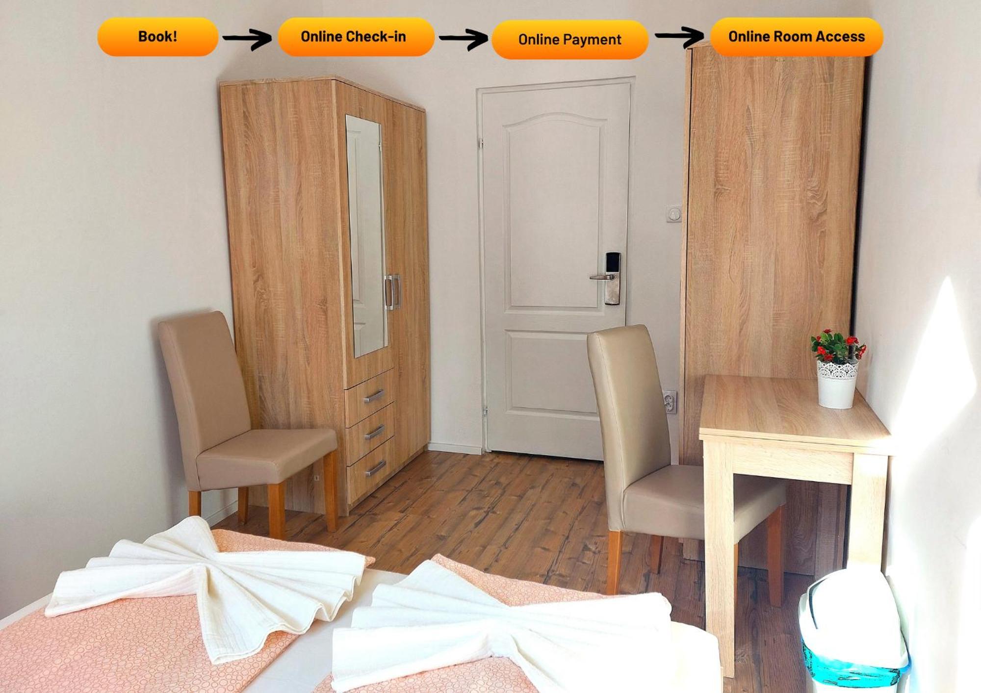Goodmo Budapest Smart Rooms Eksteriør billede