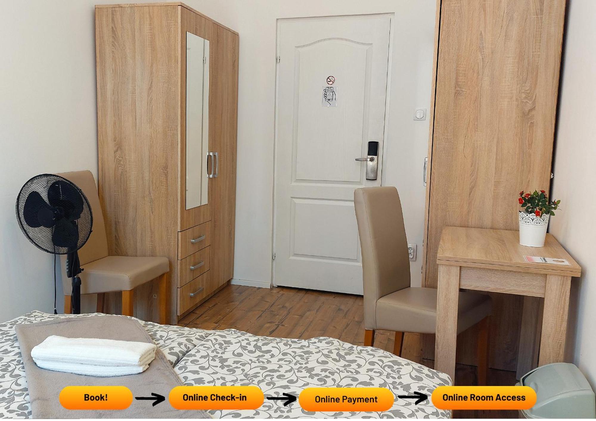 Goodmo Budapest Smart Rooms Eksteriør billede
